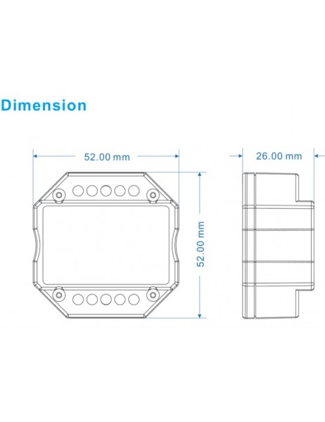 Premium - 3 A - 720 W - 240 V-Panel box RF switch module  - LX_SSC