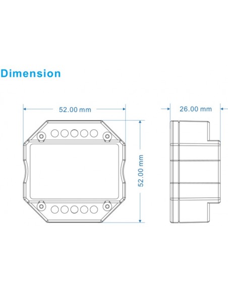 Premium - 3 A - 720 W - 240 V-Panel box RF switch module  - LX_SSC