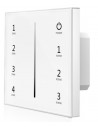 4 ZONE RF Wall Switch White and Black DMX512