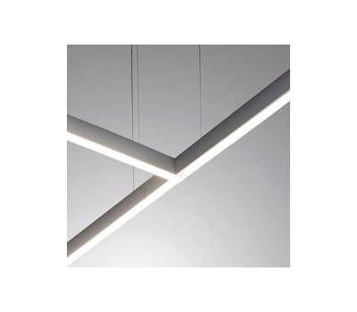 2.5m Alp-7535 LED Aluminium profile - with no flange