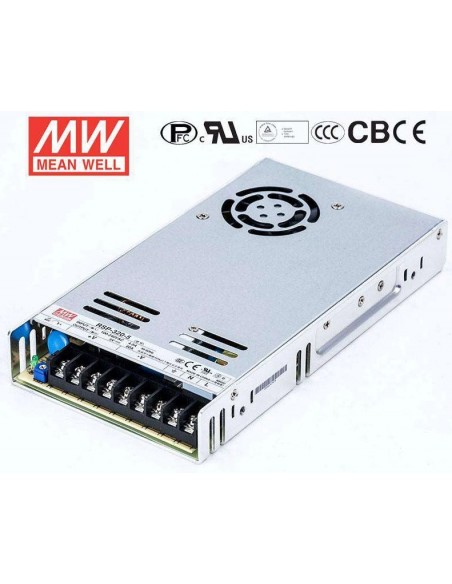 MEAN WELL RSP-320-5 POWER SUPPLY - 320W 5V