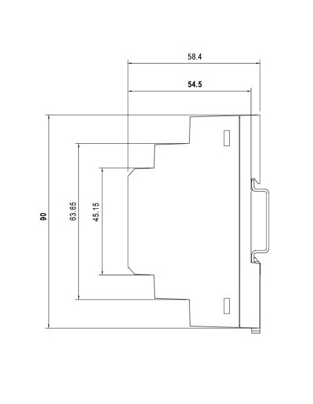 MEAN WELL HDR-30-5 DIN RAIL POWER SUPPLY