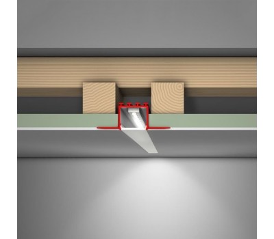 Drywall led profile in ceiling Drywall led profile in ceiling