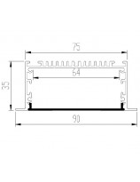 ALP-7535 FLANGE ALUMINIUM LED PROFILE 2