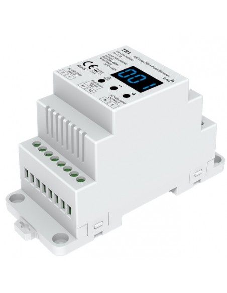 TR1 RF Din Rail AC TRIAC Dimmer TR1 RF Din Rail AC TRIAC Dimmer