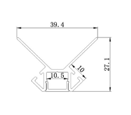 Tile Corner LED Alu Profile Aluminum Profile