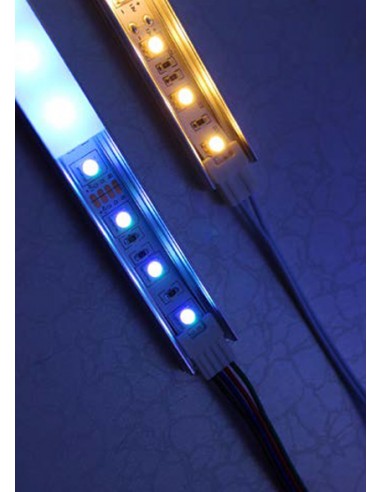 Ultra slim quick lock led strip connectors in led profile