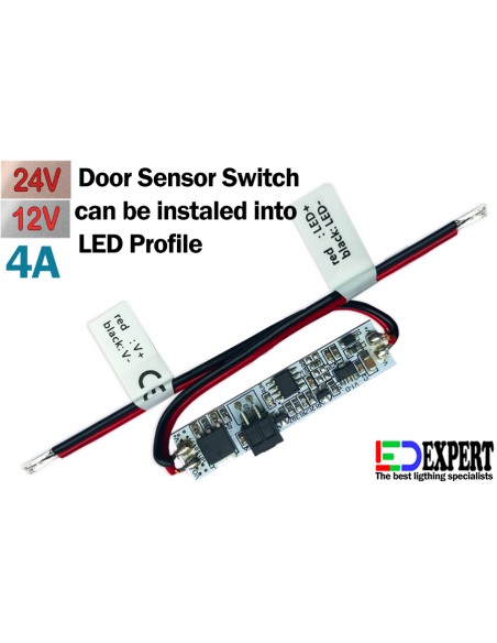 E1D Door Sensor Switch into LED profile or without led profile E1D Door Sensor Switch into LED profile or without led profile