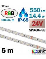 5metre RGB WATERPROOF IP68 MULTICOLOR LED STRIP