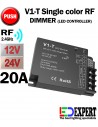 V1-T 20A single color RF RF LED dimmer