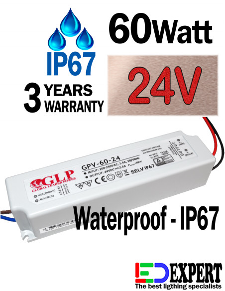GPV-60-24 24V LED Driver IP67