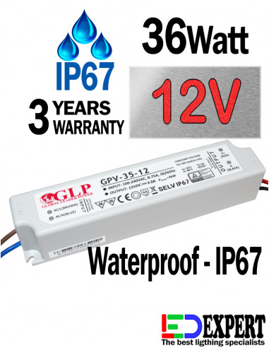 GPV-35-12 LED Driver IP67