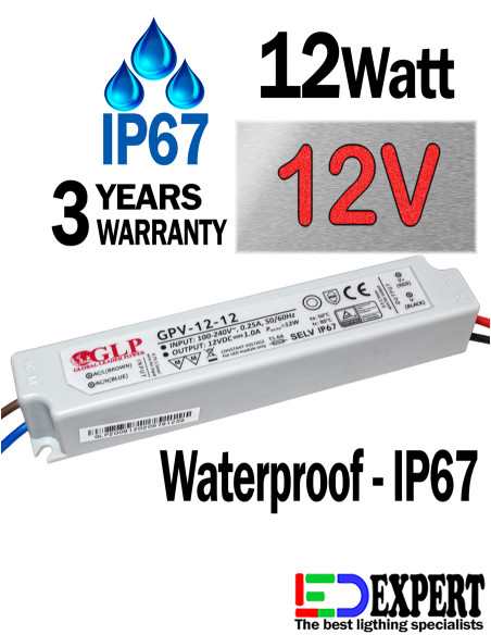 GPV-12-12 LED Driver IP67