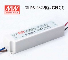 MEAN WELL LPV-35-12 12V POWER SUPPLY -  CV - IP67