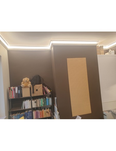 2m LED Lighting Cove  - cornice with or without alu profile