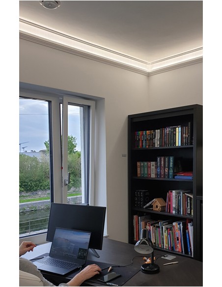 Led coving as main light