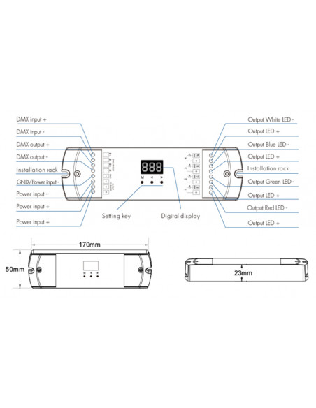 D4L DMX Decoder Drawings