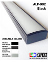 ALP-002 BLACK  LED PROFILE