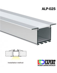 ALP-025 RECESSED LED ALU PROFILE
