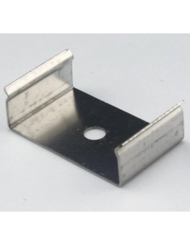 Alp-014 Double wide SILVER ANODIZED LED Aluminium profile