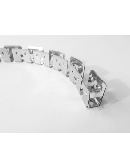 Neon flex spring clip