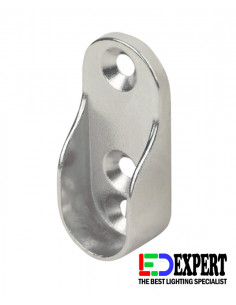 Wardrobe profile side brackets in pair