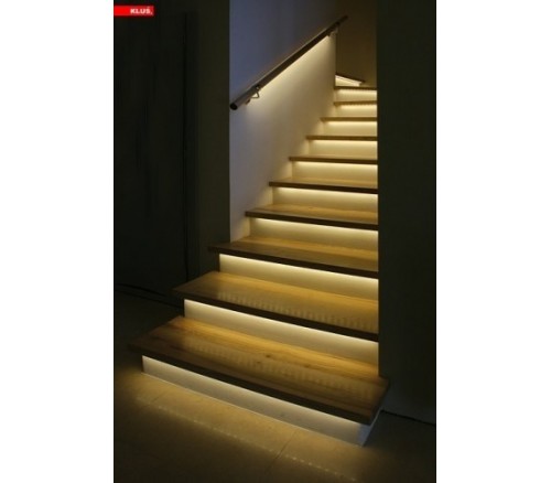 ALP-001 LED Aluminium profile - Low with flange - 2 metres - LedExpert Ireland