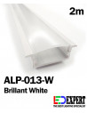 ALP-013-W White LED Profile with flange