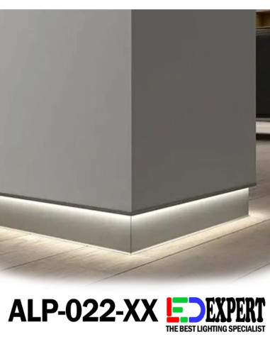 plinth profile at corner