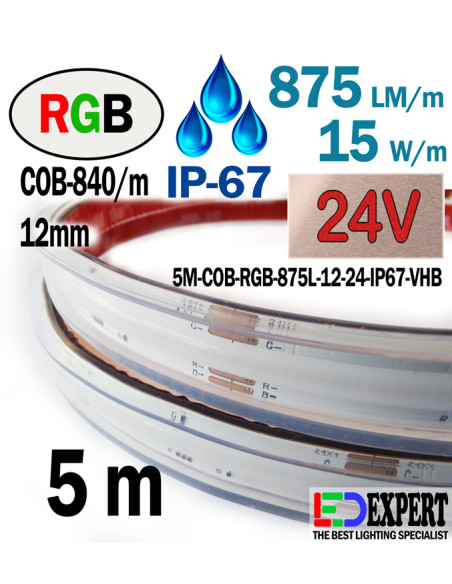 5M IP67 COB RGB LEDEXPERT