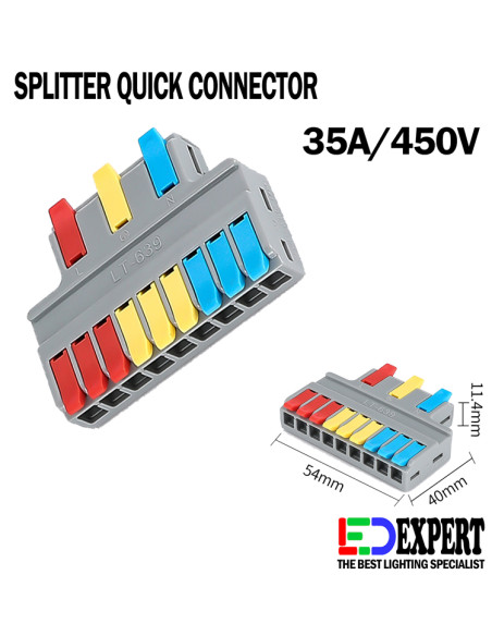 SPLITTER CONNECTOR 639 RGB SPLITTER