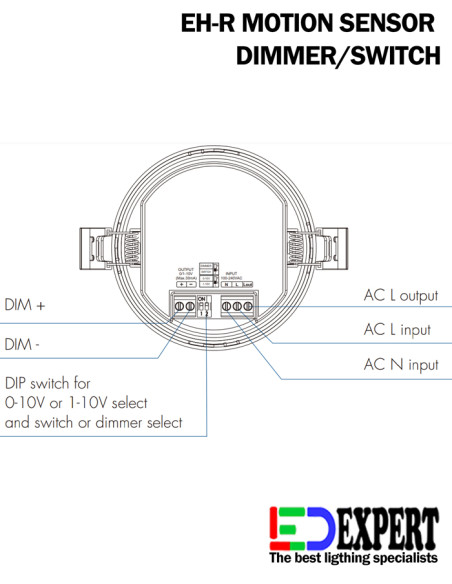 LED PIR MOTION SENSOR CONN LED PIR MOTION SENSOR CONN