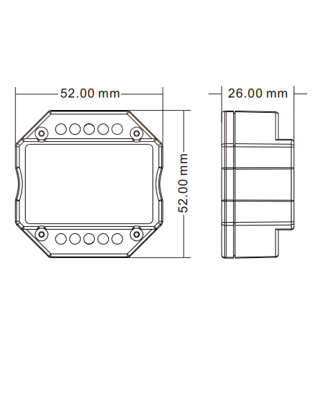 1-10V Dimmer dimensions 1-10V Dimmer dimensions