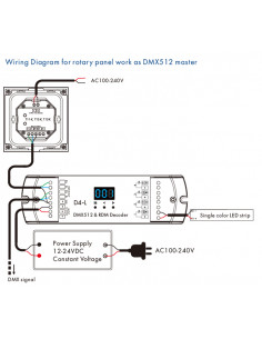 D4-L DMX512 Decoder 2