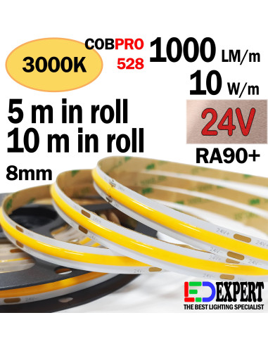 COB PRO 1000LM 10W 5-10M WW