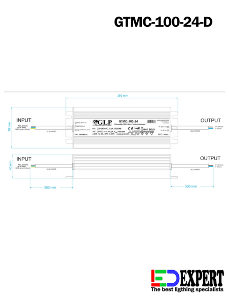 GTMC-100-24 SIZE GTMC-100-24 SIZE