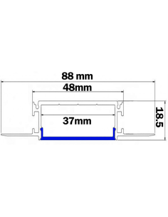 LED Drywall Profile ALP-071 2