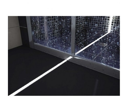 Alp-009 Tile - LED Aluminium profile - NO Flange - 2 m