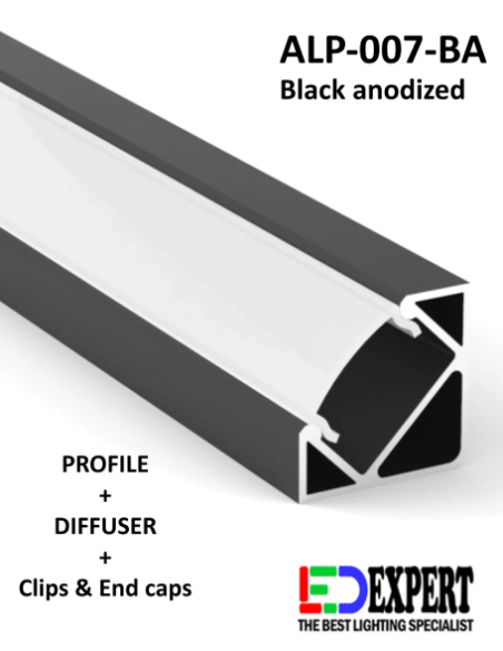 alp-007-ba Black Anodized