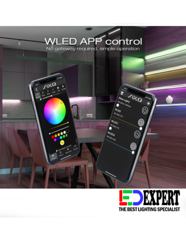 Mini USB ESP32 WLED Digital Pixel LED Controller with Built in Mic