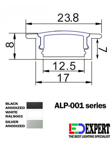 alp-001 profile size