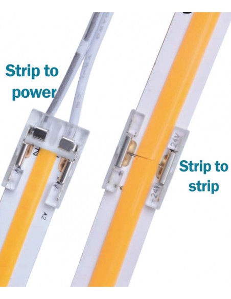 Cob led quick connector