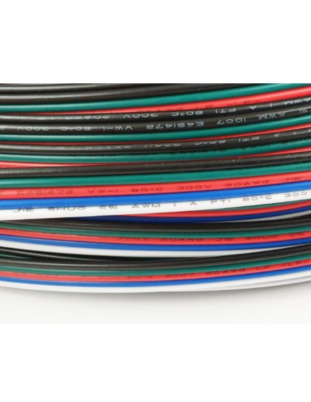 20AWG 4 cores RGBW flat cable Ireland