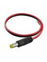 5.5 x 2.1mm DC Power Male Jack  to bare wire end. DC Power Cord length 115 mm