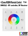 t14 white rgbw wall controller