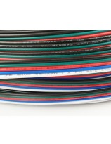RGBW  flat cable 18AWG - 0.75mm2 - 5 cores 2