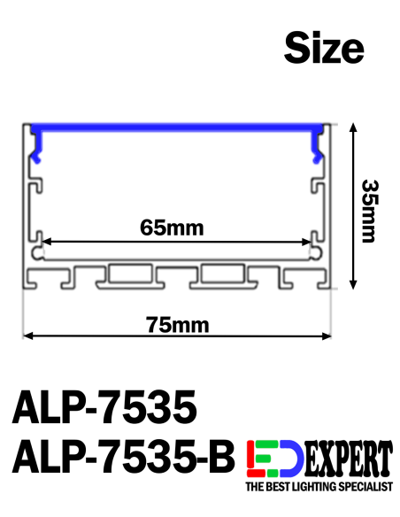 ALP-7535-B SIZE
