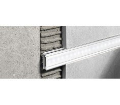 Alp-009 Tile - LED Aluminium profile - NO Flange - 1 m