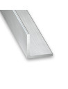 Raw Aluminium Equal Corner Profile - 15mm x 12mm x 2m