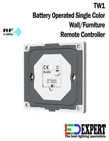 Slim Wall Touch Switch Back